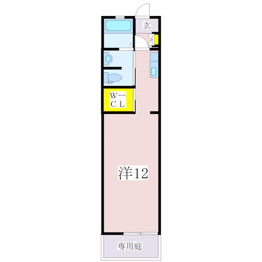 間取図 指宿枕崎線/坂之上駅 徒歩16分 1階 築17年