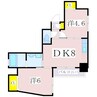 鹿児島市電１系統/天文館通駅 徒歩6分 2階 築14年 2DKの間取り