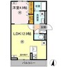 指宿枕崎線/慈眼寺駅 徒歩15分 3階 1年未満 1LDKの間取り