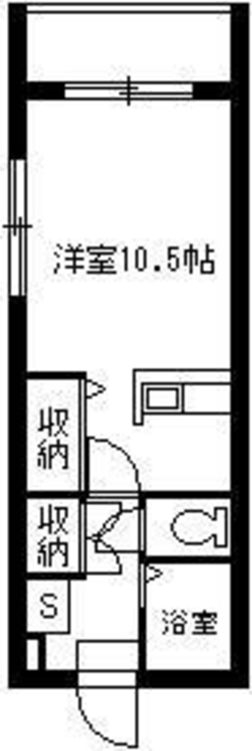 間取図 鹿児島市電１系統/荒田八幡駅 徒歩2分 1階 築28年