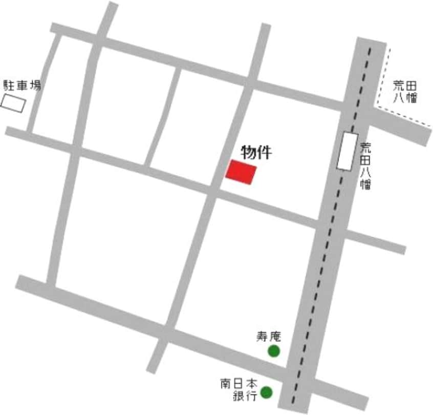  鹿児島市電１系統/荒田八幡駅 徒歩2分 1階 築28年