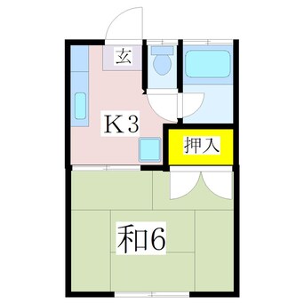 間取図 松昇ハイツ