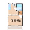 グリーンハウス 1Kの間取り