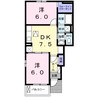 指宿枕崎線/慈眼寺駅 徒歩28分 1階 築10年 2DKの間取り