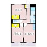 指宿枕崎線/慈眼寺駅 徒歩31分 2階 築14年 2DKの間取り