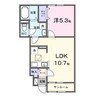 指宿枕崎線/坂之上駅 徒歩11分 1階 1年未満 1LDKの間取り