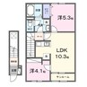 指宿枕崎線/坂之上駅 徒歩11分 2階 建築中 1LDKの間取り