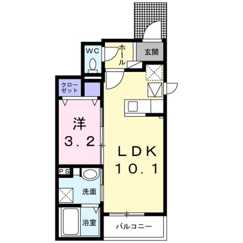 間取図 加世田-伊作峠-金生町/万ノ瀬橋 1階 1年未満