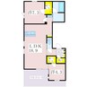 鹿児島市電１系統/上塩屋駅 徒歩4分 2階 1年未満 2LDKの間取り