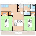 ロイヤルハイツマル勘の間取図