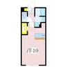 鹿児島市電１系統/谷山駅 徒歩12分 1階 1年未満 1Rの間取り