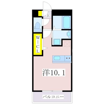 間取図 鹿児島市電１系統/笹貫駅 徒歩12分 1階 1年未満
