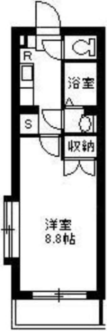 間取図 鹿児島市電１系統/騎射場駅 徒歩6分 2階 築19年