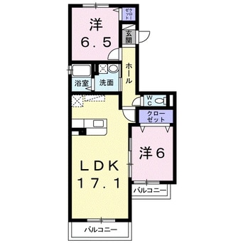 間取図 指宿枕崎線/宇宿駅 徒歩33分 2階 築11年