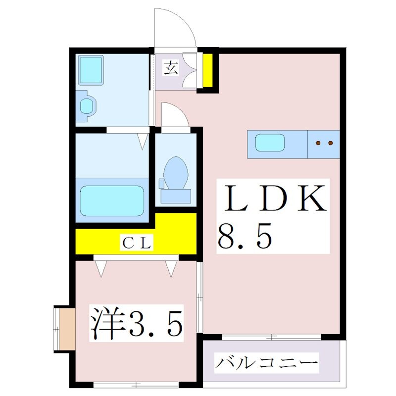 間取り図 指宿枕崎線/谷山駅 徒歩9分 2階 建築中