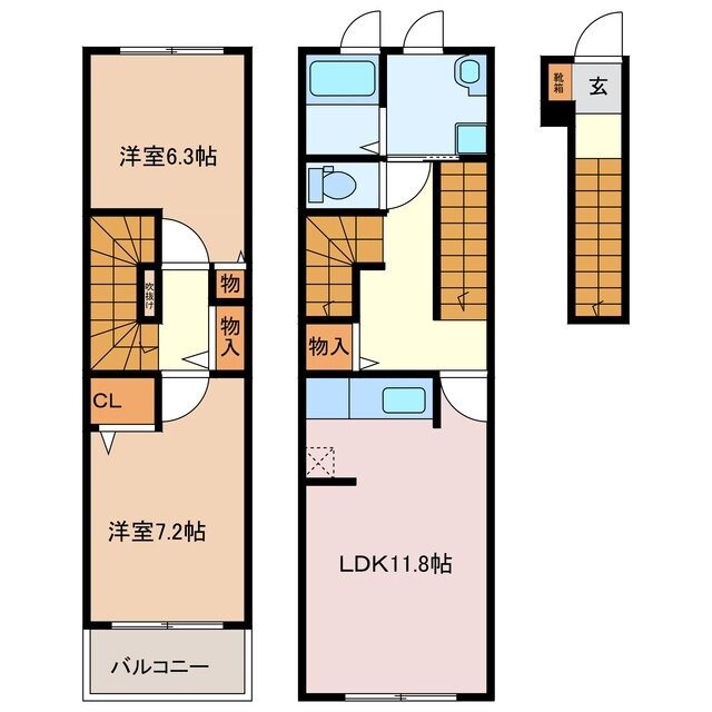 間取り図 グランシエル・コウⅢ