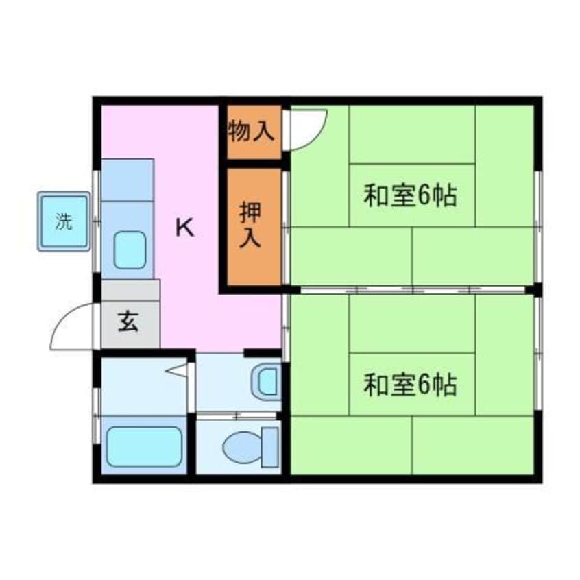 間取図 第二山和荘
