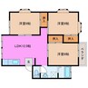 南桔梗が丘ハイツ 3LDKの間取り