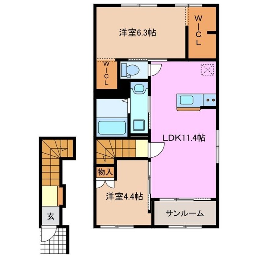 間取図 トキワオリーブ