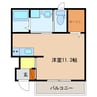 グレーシア 1Rの間取り
