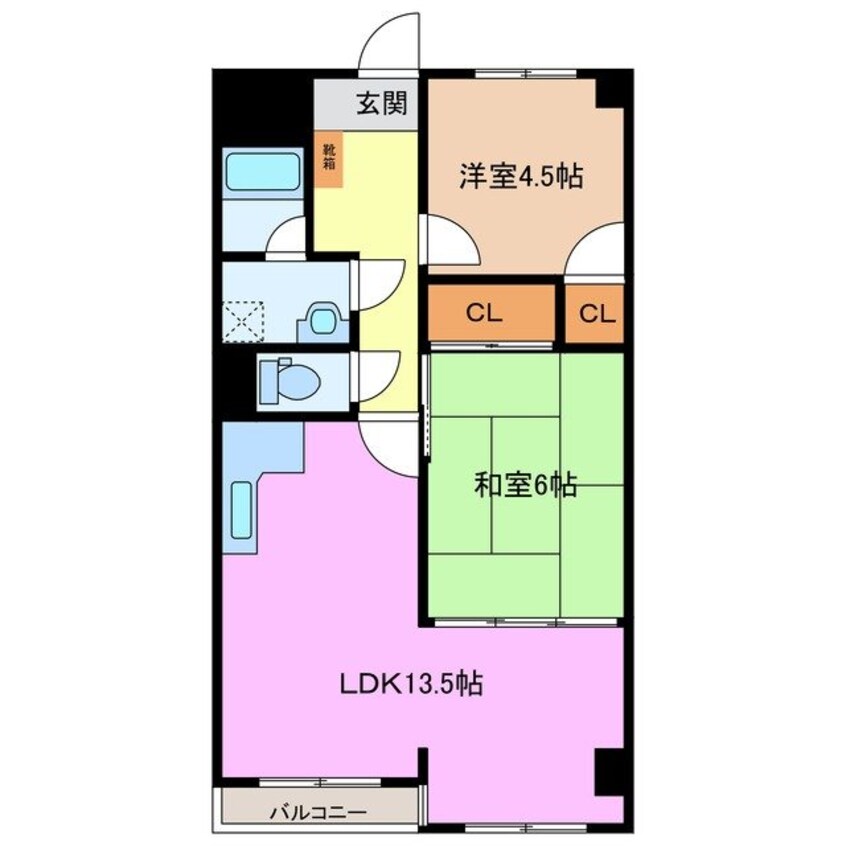 間取図 マ・メゾン
