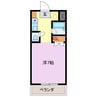 サンマリノ 1Kの間取り