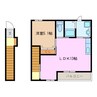 グリーンヒル丸之内 1LDKの間取り