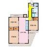 グランドヒルズ桔梗が丘１１号棟 3LDKの間取り