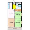 栄ビクトリーマンション 3DKの間取り