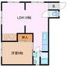 グレイス鴻之台 1LDKの間取り