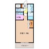 グラシアスⅠ 1Kの間取り