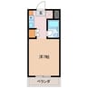 サンマリノ 1Kの間取り