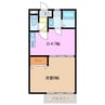 VillageEmonⅠ 1DKの間取り
