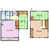 すずらん台西M様戸建　2 3LDKの間取り