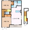 ファミールＢ 2LDKの間取り
