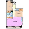 ロイヤルマンション 2LDKの間取り