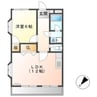 東駅前ビル 1LDKの間取り