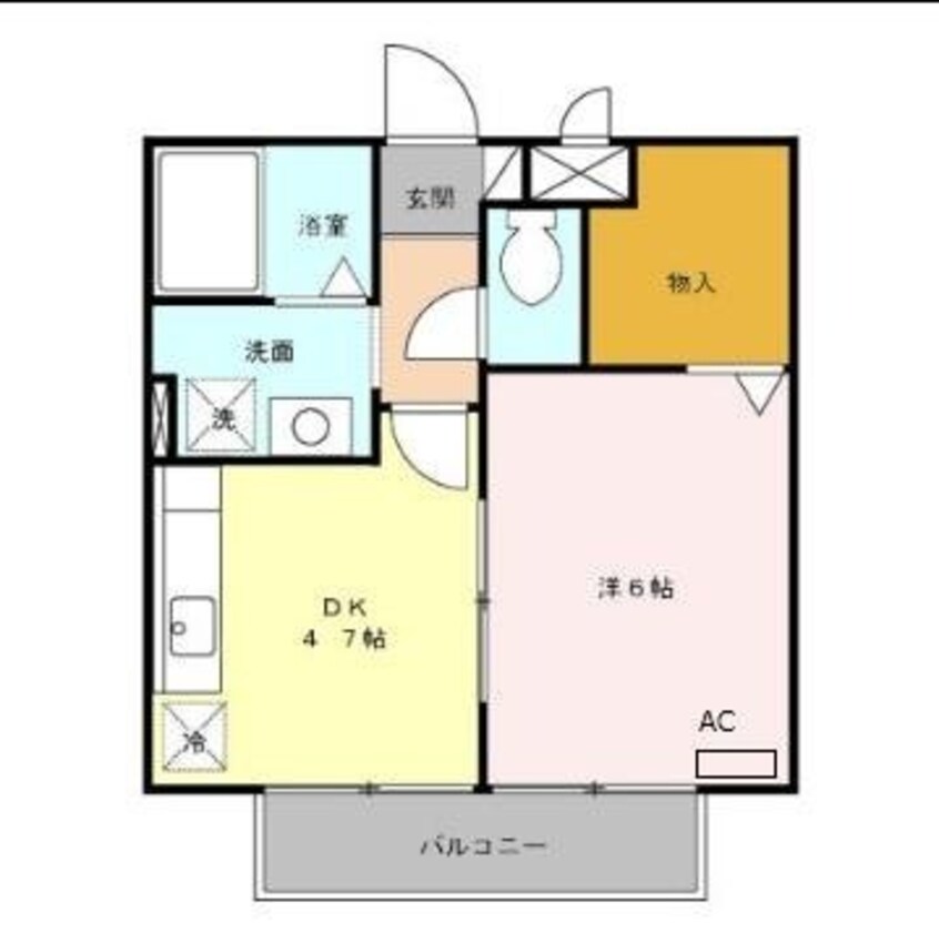 間取図 メゾン・ドレシャトー