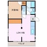 グレイス鴻之台 1LDKの間取り