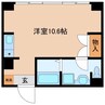 プランタン 1Rの間取り
