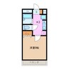 メゾンパンセ 1Kの間取り