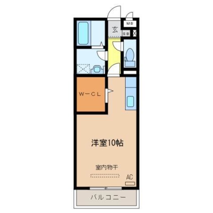 間取図 ヴェル　モンターニュ