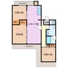 グランドヒルズ桔梗が丘1号棟 3LDKの間取り