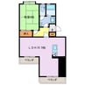 クボタハイツ 1LDKの間取り
