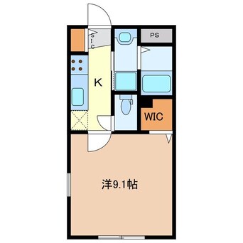 間取図 メゾンモンマルトル江場