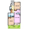 サンペドロＢ 2LDKの間取り