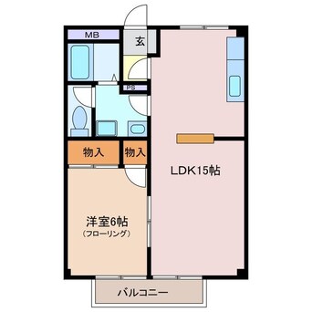 間取図 メゾンフォーラム