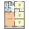 サンハイツ太平洋 3LDKの間取り