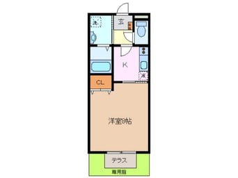 間取図 パークサイド若宮 C棟