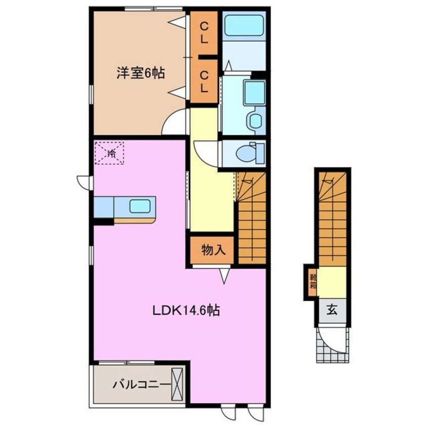 間取図 ヴィオラ２１－Ⅲ